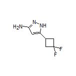 3-Amino-5-(3,3-difluorocyclobutyl)pyrazole