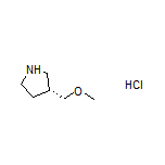 (R)-3-(Methoxymethyl)pyrrolidine Hydrochloride