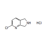 2-Chloro-6,7-dihydro-5H-pyrrolo[3,4-b]pyridine Hydrochloride