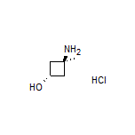 cis-3-Amino-3-methylcyclobutanol Hydrochloride