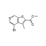 Methyl 4-Bromo-3-methylthieno[2,3-c]pyridine-2-carboxylate