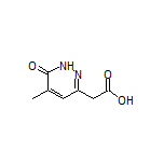 2-(5-Methyl-6-oxo-1,6-dihydropyridazin-3-yl)acetic Acid