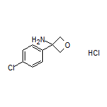 3-(4-Chlorophenyl)oxetan-3-amine Hydrochloride