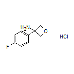 3-(4-Fluorophenyl)oxetan-3-amine Hydrochloride