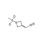 2-[1-(Methylsulfonyl)azetidin-3-ylidene]acetonitrile