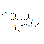 N-[5-(Boc-amino)-2-[4-(dimethylamino)-1-piperidyl]-4-methoxyphenyl]acrylamide