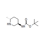 (3R,6R)-3-(Boc-amino)-6-methylpiperidine