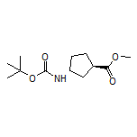 Methyl (1R,3R)-3-(Boc-amino)cyclopentanecarboxylate