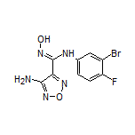 (Z)-4-Amino-N-(3-bromo-4-fluorophenyl)-N’-hydroxy-1,2,5-oxadiazole-3-carboximidamide