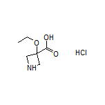 3-Ethoxyazetidine-3-carboxylic Acid Hydrochloride