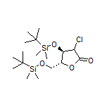 (4R,5R)-4-[(tert-Butyldimethylsilyl)oxy]-5-[[(tert-butyldimethylsilyl)oxy]methyl]-3-chlorodihydrofuran-2(3H)-one