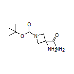 1-Boc-3-amino-3-carbamoylazetidine