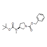 (S)-1-Cbz-3-[Boc(methyl)amino]pyrrolidine