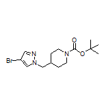 1-Boc-4-[(4-bromo-1-pyrazolyl)methyl]piperidine