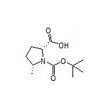 (2R,5R)-1-Boc-5-methylpyrrolidine-2-carboxylic Acid