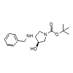 (3R,4R)-4-(Benzylamino)-1-Boc-pyrrolidin-3-ol