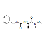 (R)-2-(Cbz-amino)-N-methoxy-N-methylpropanamide