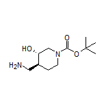 (3S,4S)-1-Boc-4-(aminomethyl)-3-hydroxypiperidine