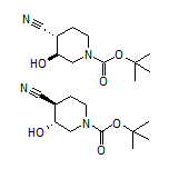 trans-1-Boc-4-cyano-3-hydroxypiperidine