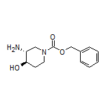 (3R,4R)-1-Cbz-3-amino-4-hydroxypiperidine