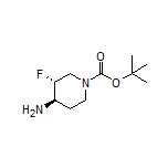 (3R,4R)-1-Boc-4-amino-3-fluoropiperidine