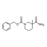 1-Cbz-3-carbamoyl-3-methylpiperidine