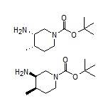 cis-1-Boc-3-amino-4-methylpiperidine