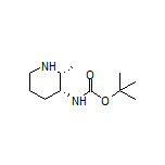 (2R,3R)-3-(Boc-amino)-2-methylpiperidine