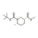 (3R,6S)-1-Boc-6-甲基哌啶-3-甲酸甲酯