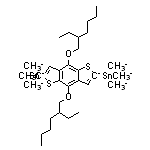 [4,8-Bis[(2-ethylhexyl)oxy]benzo[1,2-b:4,5-b’]dithiophene-2,6-diyl]bis(trimethylstannane)