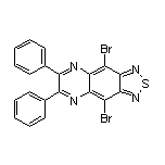 4,9-Dibromo-6,7-diphenyl-[1,2,5]thiadiazolo[3,4-g]quinoxaline