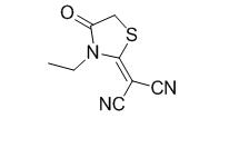 2-(3-Ethyl-4-oxothiazolidin-2-ylidene)malononitrile