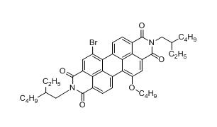 1-Bromo-7-(n-butoxyl)perylenediimide