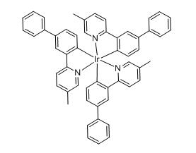 Tris[3-(5-methyl-2-pyridinyl-kN)[1,1’-biphenyl]-4-yl-kC]Iridium(III)