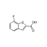 7-Fluorobenzo[b]thiophene-2-carboxylic Acid