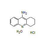 1,2,3,4-Tetrahydroacridin-9-amine Hydrochloride Hydrate