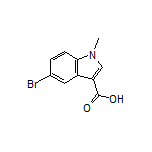 5-Bromo-1-methylindole-3-carboxylic Acid