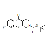 (1-Boc-4-piperidyl)(2,4-difluorophenyl)methanone