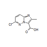 6-Chloro-2-methylimidazo[1,2-b]pyridazine-3-carboxylic Acid