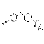 tert-Butyl 4-(4-cyanophenoxy)piperidine-1-carboxylate