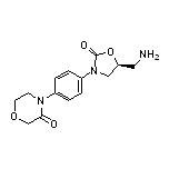 (S)-4-[4-[5-(Aminomethyl)-2-oxooxazolidin-3-yl]phenyl]morpholin-3-one