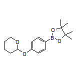 4-[(Tetrahydro-2H-pyran-2-yl)oxy]phenylboronic Acid Pinacol Ester