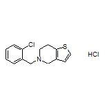 5-(2-Chlorobenzyl)-4,5,6,7-tetrahydrothieno[3,2-c]pyridine Hydrochloride