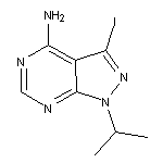 3-Iodo-1-isopropyl-1H-pyrazolo[3,4-d]pyrimidin-4-amine