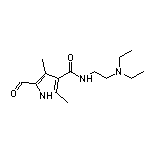 N-[2-(Diethylamino)ethyl]-5-formyl-2,4-dimethyl-1H-pyrrole-3-carboxamide