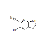 5-Bromo-7-azaindole-6-carbonitrile