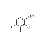 2-Chloro-4-fluoro-3-methylbenzonitrile