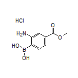 2-Amino-4-(methoxycarbonyl)phenylboronic Acid Hydrochloride