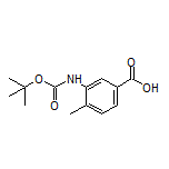 3-{[(tert-butoxy)carbonyl]amino}-4-methylbenzoic acid