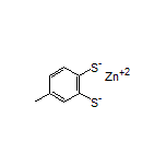(Toluene-3,4-dithiolato)zinc(II)